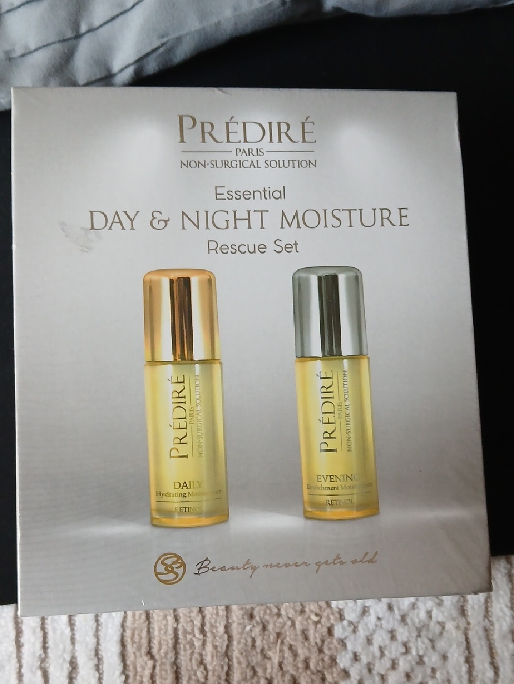 Predire Essential Day & Night Moisture Rescue Set – New Sealed Box